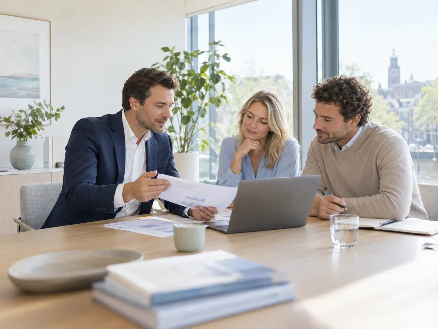 Werkgever bespreekt de Taxvrij-regeling met collega's