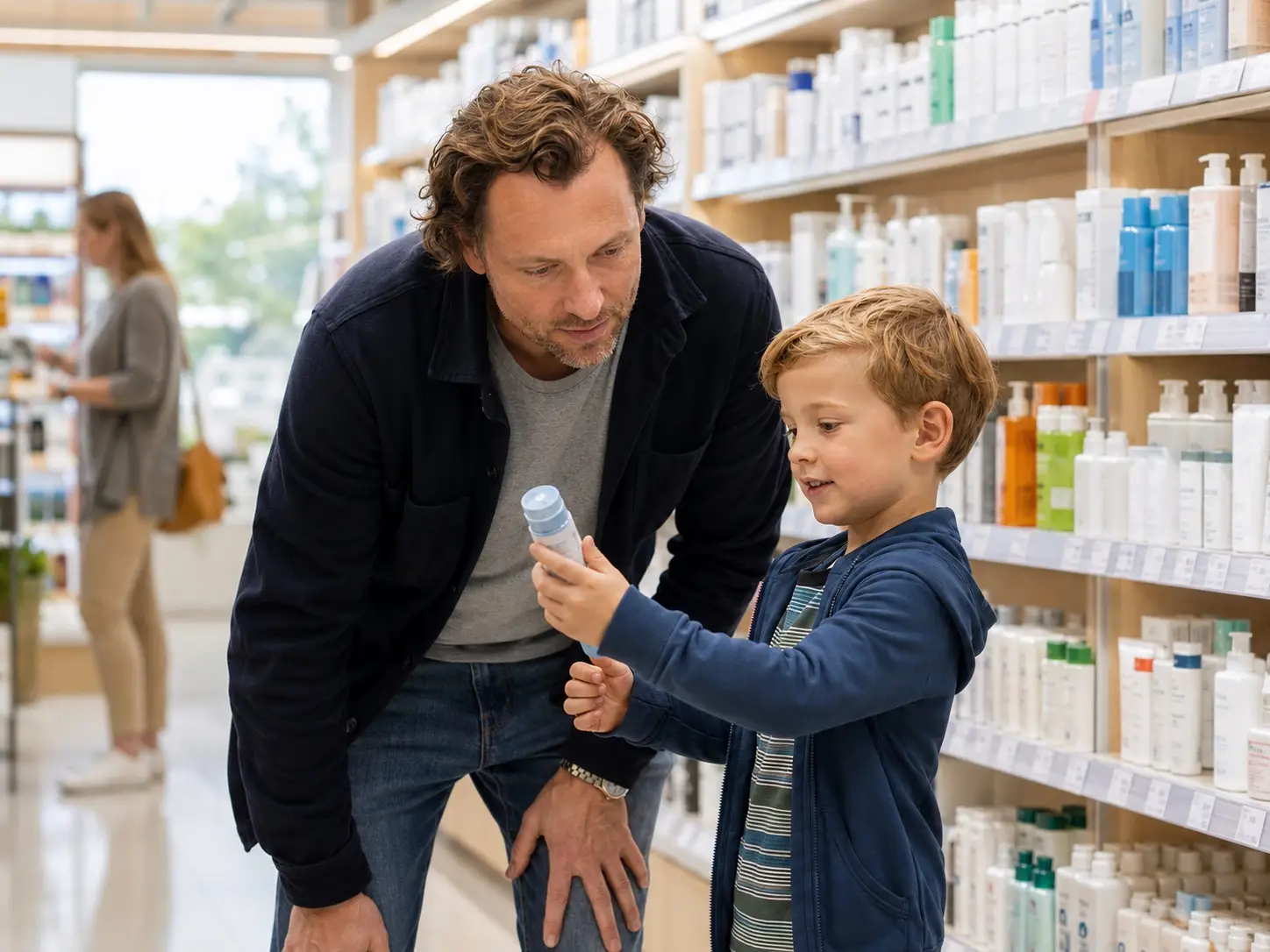 Andere verzorgingsscène