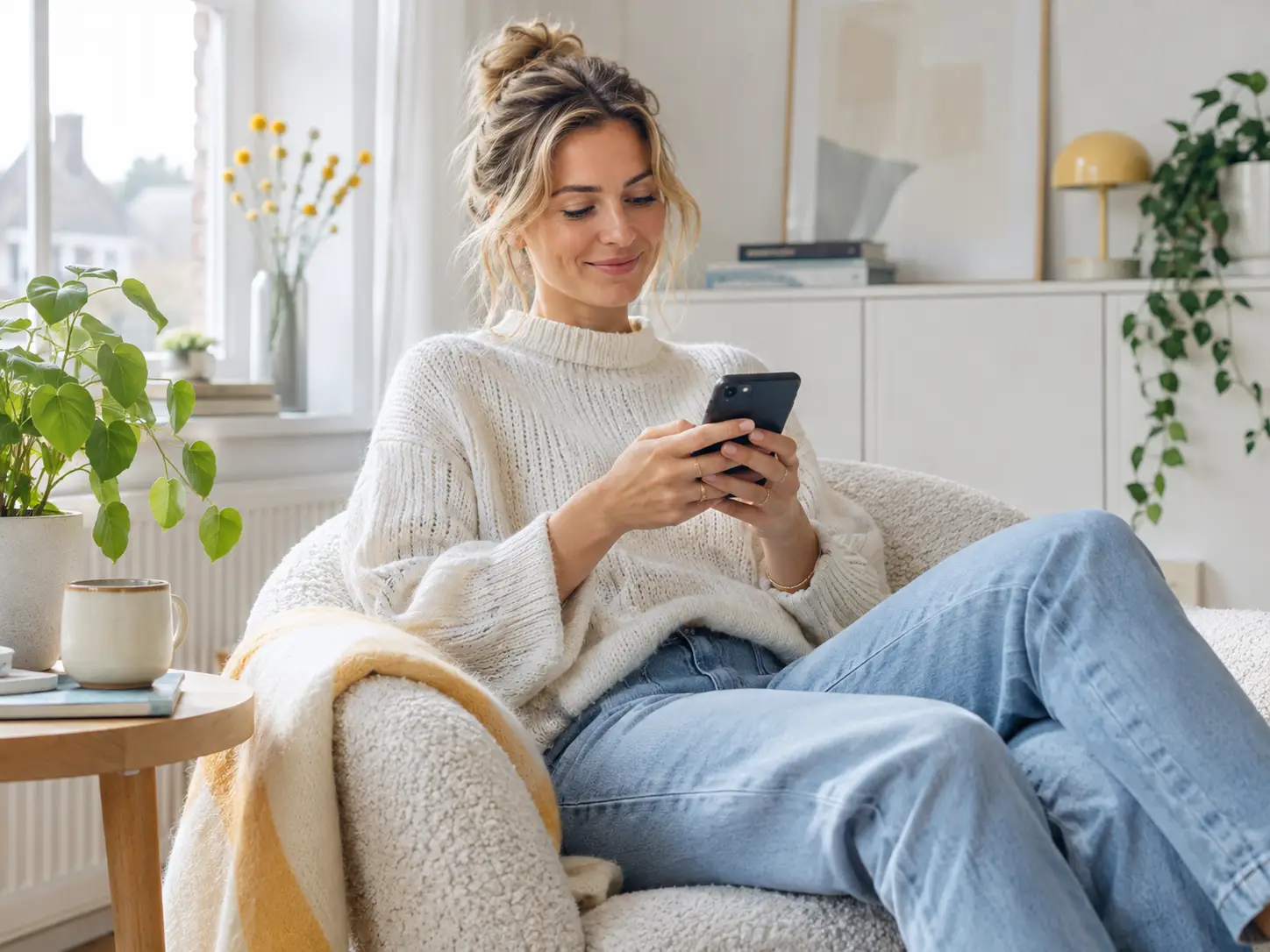Medewerker gebruikt haar Taxvrij-budget in de app